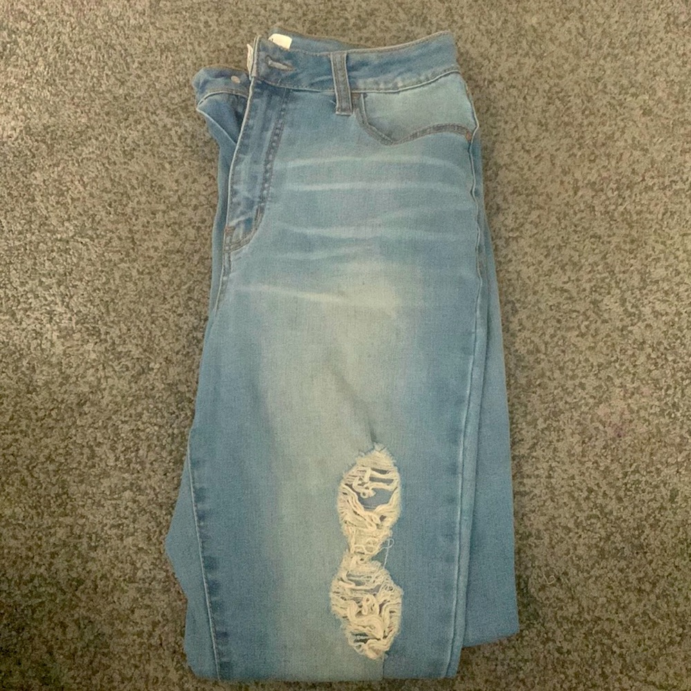 forever 21 high rise skinny jeans